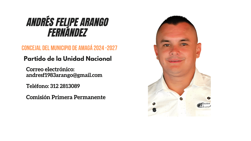 Retrato de Andres Felipe Arango Fernandez