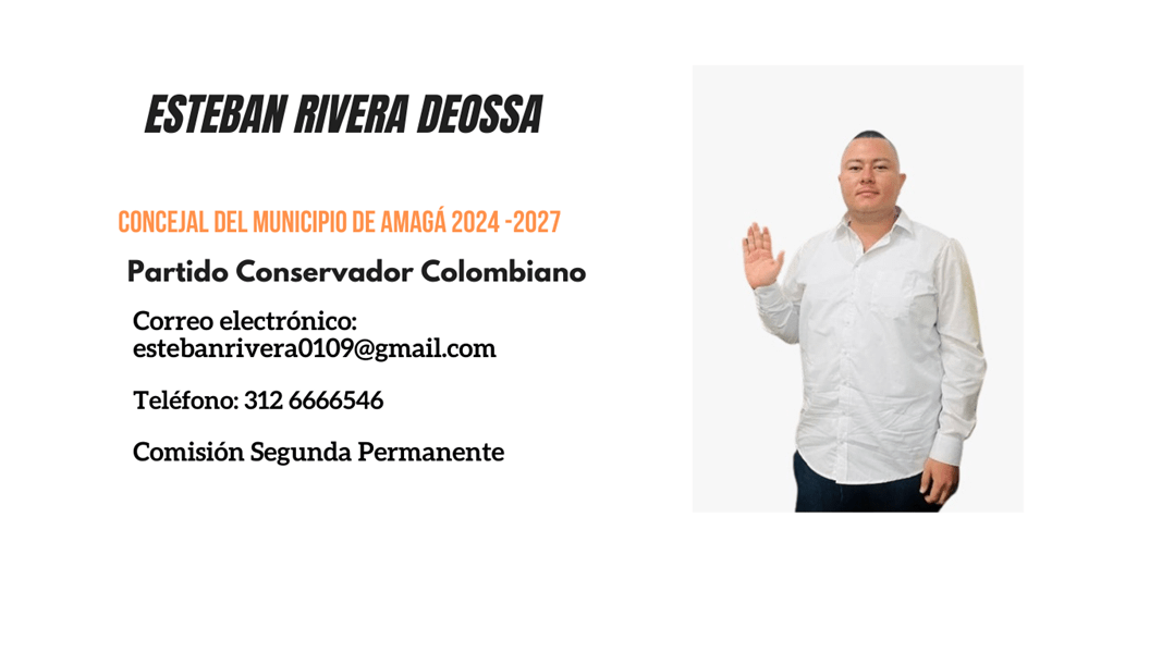 Retrato de Esteban Rivera Deossa